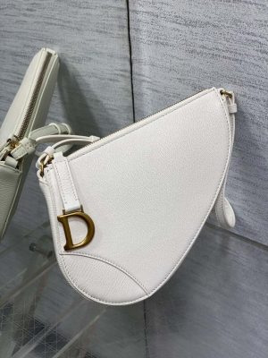 dior m05909 saddle shoulder pouch white goatskin 02 luxibags.ru .jpg