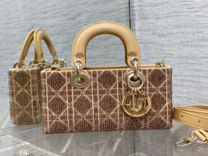 dior m0613 small lady d joy bag cannage lambskin limited edition heavy industry beads apricot 002 luxibags.ru .jpg