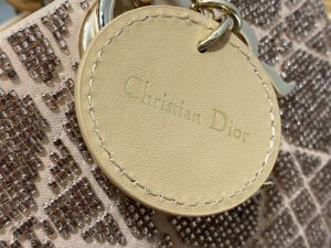 dior m0613 small lady d joy bag cannage lambskin limited edition heavy industry beads apricot 004 luxibags.ru .jpg