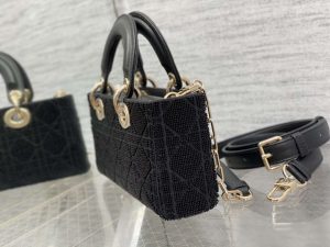 dior m0613 small lady d joy bag cannage lambskin limited edition heavy industry beads black 006 luxibags.ru .jpg