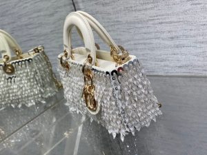dior m0613 small lady d joy bag cannage lambskin limited edition heavy industry beads white 06 luxibags.ru .jpg