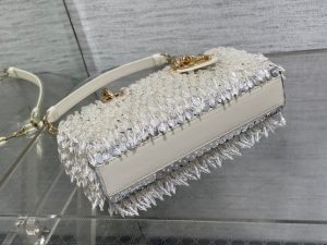 dior m0613 small lady d joy bag cannage lambskin limited edition heavy industry beads white 07 luxibags.ru .jpg