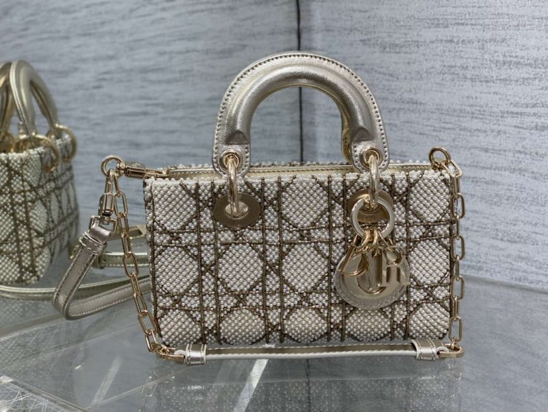 dior m0613 small lady d joy bag gold cannage lambskin limited edition pearl 001 luxibags.ru .jpg