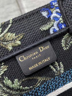 dior m1265 small book tote black multicolor dior petites fleurs embroidery m9625 009 luxibags.ru .jpg