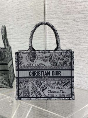 dior m1265 small book tote gray and black plan de paris embroidery m9618 001 luxibags.ru .jpg