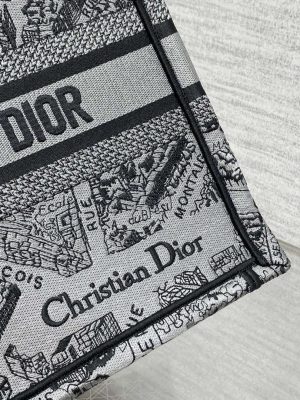 dior m1265 small book tote gray and black plan de paris embroidery m9618 003 luxibags.ru .jpg