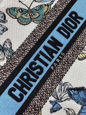 dior m1265 small book tote white and pastel midnight blue toile de jouy mexico embroidery 002 luxibags.ru .jpg