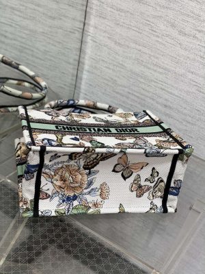 dior m1265 small book tote white and pastel midnight green toile de jouy mexico embroidery 007 luxibags.ru .jpg