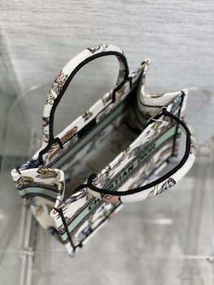 dior m1265 small book tote white and pastel midnight green toile de jouy mexico embroidery 008 luxibags.ru .jpg