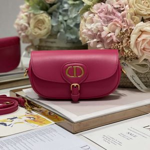 dior m9317s crossbody small bobby east west bag smooth calfskin rose red 001 luxibags.ru .jpg
