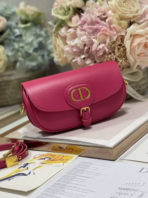 dior m9317s crossbody small bobby east west bag smooth calfskin rose red 002 luxibags.ru .jpg