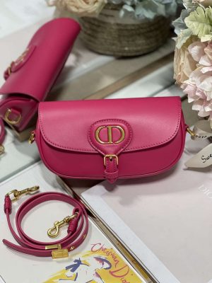dior m9317s crossbody small bobby east west bag smooth calfskin rose red 004 luxibags.ru .jpg