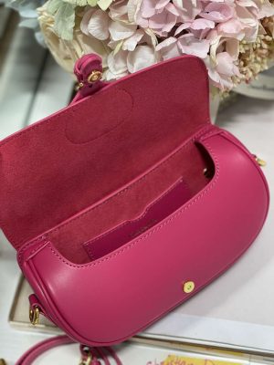 dior m9317s crossbody small bobby east west bag smooth calfskin rose red 007 luxibags.ru .jpg