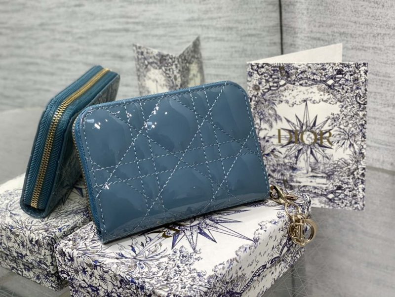 dior s0011 lady dior zipper card holder medium blue patent leather lambskin 01 luxibags.ru .jpg