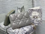 dior s0011 lady dior zipper card holder medium gray cannage lambskin 01 luxibags.ru .jpg