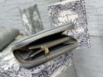 dior s0011 lady dior zipper card holder medium gray cannage lambskin 05 luxibags.ru .jpg