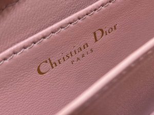 dior s0011 lady dior zipper card holder medium light pink cannage lambskin 06 luxibags.ru .jpg