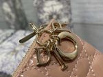 dior s0011 lady dior zipper card holder medium light pink patent leather lambskin 04 luxibags.ru .jpg