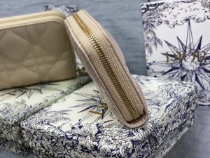 dior s0011 lady dior zipper card holder medium nude cannage lambskin 04 luxibags.ru .jpg