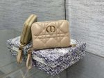 dior s0011 lady dior zipper card holder medium pricot cannage lambskin 01 luxibags.ru .jpg