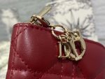 dior s0011 lady dior zipper card holder medium wine red cannage lambskin 04 luxibags.ru .jpg