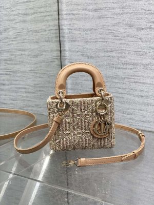 dior s0856 micro lady bag limited edition handmade beads lambskin apricot 01 luxibags.ru .jpg