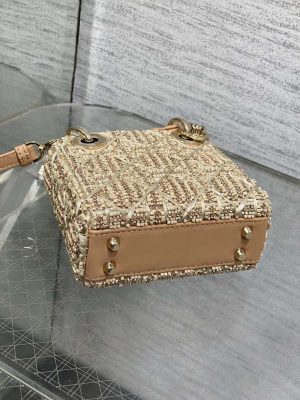 dior s0856 micro lady bag limited edition handmade beads lambskin apricot 07 luxibags.ru .jpg