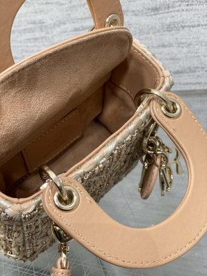 dior s0856 micro lady bag limited edition handmade beads lambskin apricot 08 luxibags.ru .jpg