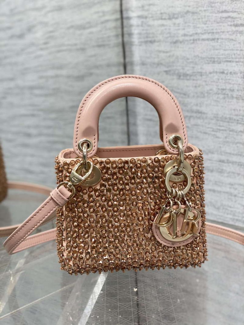 dior s0856 micro lady bag limited edition handmade beads lambskin pink 001 luxibags.ru .jpg