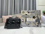 dior s5140 caro box bag black quilted macrocannage calfskin 001 luxibags.ru .jpg