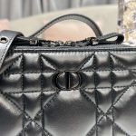 dior s5140 caro box bag black quilted macrocannage calfskin 005 luxibags.ru .jpg