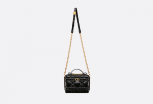dior s5140 caro box bag black quilted macrocannage calfskin gold 002 luxibags.ru .png