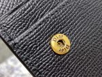 dior s5611 saddle flap card holder black grained calfskin 06 luxibags.ru .jpg
