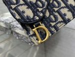 dior s5611 saddle flap card holder blue dior oblique jacquard 04 luxibags.ru .jpg