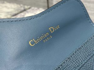 dior s5611 saddle flap card holder blue grained calfskin 04 luxibags.ru .jpg