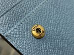 dior s5611 saddle flap card holder blue grained calfskin 05 luxibags.ru .jpg