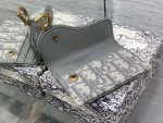 dior s5611 saddle flap card holder gray dior oblique jacquard 04 luxibags.ru .jpg