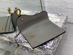 dior s5611 saddle flap card holder gray grained calfskin 04 luxibags.ru .jpg