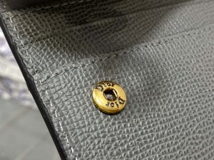 dior s5611 saddle flap card holder gray grained calfskin 06 luxibags.ru .jpg
