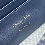 dior s5703 bobby east west pouch with chain blue dior oblique jacquard 009 luxibags.ru .jpg