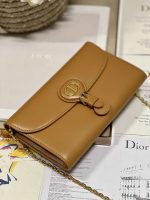 dior s5703ubpz m900 bobby east west pouch with chain brown smooth calfskin 006 luxibags.ru .jpg
