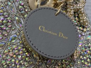 dior small lady bag lambskin m0538 limited edition heavy industry beads gray 004 luxibags.ru .jpg