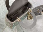 dior small lady bag lambskin m0538 limited edition heavy industry beads gray 008 luxibags.ru .jpg