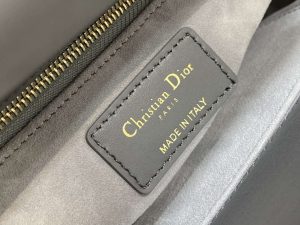 dior small lady bag lambskin m0538 limited edition heavy industry beads gray 009 luxibags.ru .jpg