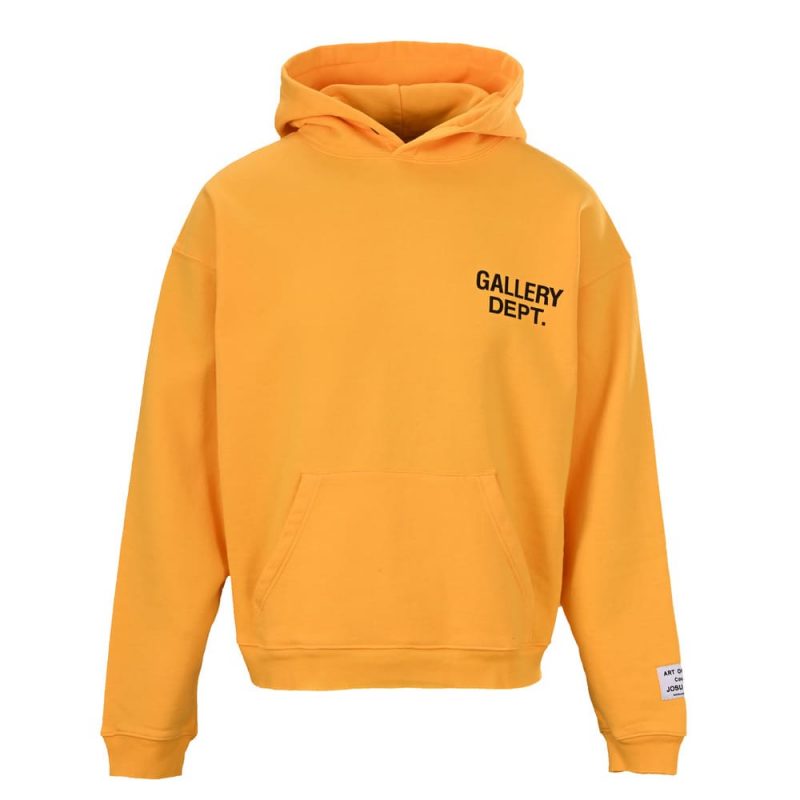 gallery dept yellow hoodie