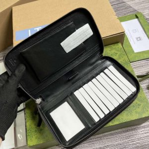 gucci 395474 guccissima leather zip around case black 8 luxibags.ru .jpg