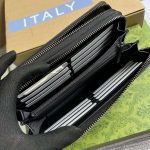 gucci 395474 guccissima leather zip around case black 9 luxibags.ru .jpg