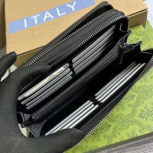 gucci 395474 guccissima leather zip around case black 9 luxibags.ru .jpg