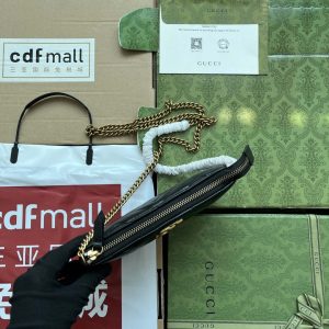 gucci 443447 gg marmmont wallet with chain black leather 003 luxibags.ru .jpg