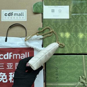 gucci 443447 gg marmmont wallet with chain white leather 004 luxibags.ru .jpg